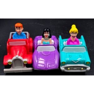 Burger King Kids Club Archie Characters Lot 3 Cars Vintage 1990s Collectible